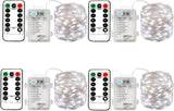 Brightown Battery Operated String Lights 2-Pack – Child Safe Bedroom Decor for Boys and Girls with Remote Control