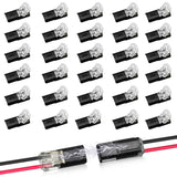 Lumifydeco Recessed Contact LED Strip Plug – Safe Reclining Sofa Wire Repair, Double-Wire Connector