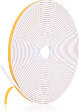 Fowong Foam Weather Stripping – Pet- and Child-Friendly Door and Window Insulation, Removable Self-Adhesive Seal