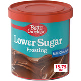 Betty Crocker Lower Sugar Frosting – Fun Family Baking Frosting for Kids Birthday Cakes, Brownies, and Decorating Activities