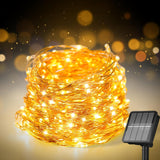 LUMENAIR 72Ft Solar Lights – 200 LED String Lights for Bedroom Canopy Window and Decorative Home Styling