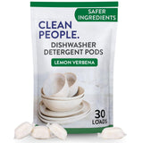 The Clean People Dishwasher Pods – Practical Mother's Day Gift for Wellness-Minded Moms, Fragrance Free