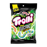 Trolli Electric Crawlers Sour Gummy Worms – Small Gifty Bag for Sour Candy Enthusiasts and Novelty-Flavor Collectors