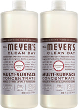 Mrs. Meyer's Clean Day Lavender Concentrate – All-Surface Cleaning Refill for Clutter-Free Kitchen and Bathroom Counters