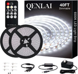Lumichoice AuraGlow Tape Lights – First Apartment Gift for College Students and New Renters, Easy Install Bedroom Strip