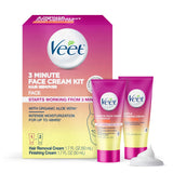 Veet Depilatory Cream with Organic Aloe Vera – Gentle Skin-Safe Hair Removal for Upper Lip, Chin, and Body