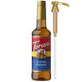 Torani Caramel Syrup with Pump – Quick Consistent Flavor for the Work-From-Home Coffee Ritual