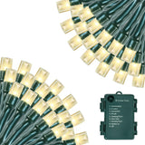HolidayAura Festive String Lights – Birthday Gift for Mom and Women Who Love Holiday Decor, 8 Modes with Daily Auto Timer