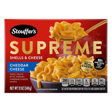 Stouffer's Supreme Shells and Cheese – Trusted Pantry Staple Since 1924, 12 oz Real Cheese Shells and Cheese
