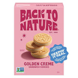 Back to Nature Peanut Butter Creme Sandwich Cookies – Better-for-You Nostalgic Treat for Wellness Routines and Travel Snack Bags
