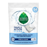 Seventh Generation USDA Biobased Dishwasher Detergent Pods for Allergy-Conscious Apartment Galley Kitchens, Gentle Cleanse