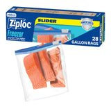 Glad Power Shield 1-Gallon Freezer Bags – Thoughtful Holiday Gift for the Home Cook Who Loves Batch Cooking and Sous Vide