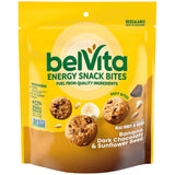 belVita Energy Snack Bites Banana Chocolate – Easy to Chew Lunchbox Snack with No Artificial Colors, 5 oz