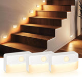 LumiGuard Step Light – Practical Birthday Gift for Mom and Grandma, Battery Nightlight for Dark Hallways