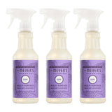 Mrs. Meyer's Clean Day Multi-Surface Cleaner – Simple Lilac Scented Solution for Clutter-Free Spaces, 16 oz 3-Pack