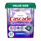 Cascade Platinum Plus Dish Detergent for Open-Air Entertaining, Reliable Cleanup After Backyard Dinners