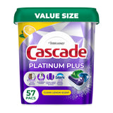 Cascade Platinum Plus Dishwasher Pods — Stress-Free Dish Care for the Wellness Household, Skip the Pre-Rinse Soak and Scrub