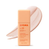 BYOMA SPF 50 Face Fluid - Antioxidant-Rich UV Defense for a Mindful Wind-Down Recovery Routine