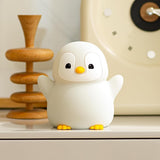 ATSUI Designer Penguin Lamp – Modern Silicone Night Light for Living Room Aesthetic, Cordless and Rechargeable