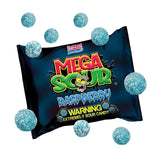 Barnetts Mega Sour Raspberry Candy 227g – Heat-Resistant Raspberry Candy for Home Office Jars, Travel Mugs and Shared Workspaces