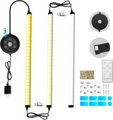 LumiBar Dimmable Under Cabinet Strip – Stylish Kitchen Decor Upgrade with Motion Sensor and Remote