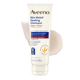 Aveeno Skin Relief Healing Ointment – Nightly Wind-Down Skin Therapy for Cracked Heels, Hands, and Lips, Fragrance-Free