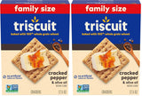 Triscuit Cracked Pepper & Olive Oil Crackers – Kosher Snack for Kid-Friendly Charcuterie Boards