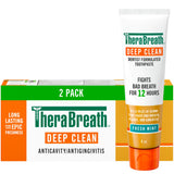 TheraBreath Antiseptic Mouthwash – Clean-Ingredient Oral Care Free of Alcohol, Dyes, SLS, and Parabens, Fresh Mint 16 fl oz