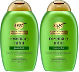 OGX Rosemary Mint Clarifying Shampoo 2-Pack – Practical Self-Care Gift for Mom and Housewarming Present, 13 fl. oz