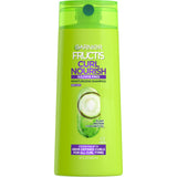 Garnier Fructis Curl Nourish Shampoo – Nightly Wind-Down Hair Care for Frizz-Free Curly Locks, 48-Hour Defined Curls