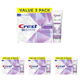 Crest 3D White Toothpaste – All-in-One Whitening & Cavity Protection, No Extras Needed