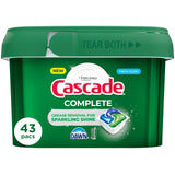 Cascade Complete Dishwasher Pods – Self-Care Routine Dish Detergent for Family Kitchens, 78 Count