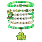 OHOME Youth Soccer Team Bracelet Set - Elastic Stretch Wristbands for Kids, Tournament Day Accessories for Girls