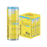 Red Bull Sugarfree Sudachi Lime Energy Drink – Portable Summer Adventure Fuel, 4 Pack