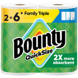 Bounty 2X Absorbent Paper Towels for Camping and Tailgating, Durable Diamond Texture Handles Outdoor Spills