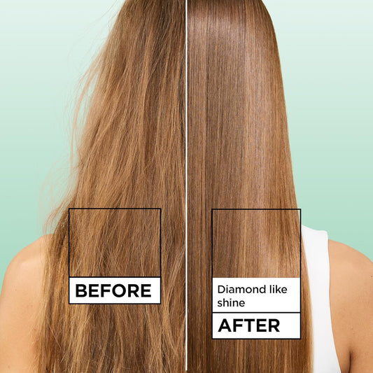 up to 8% vegan keratin smoothing complex infusion
