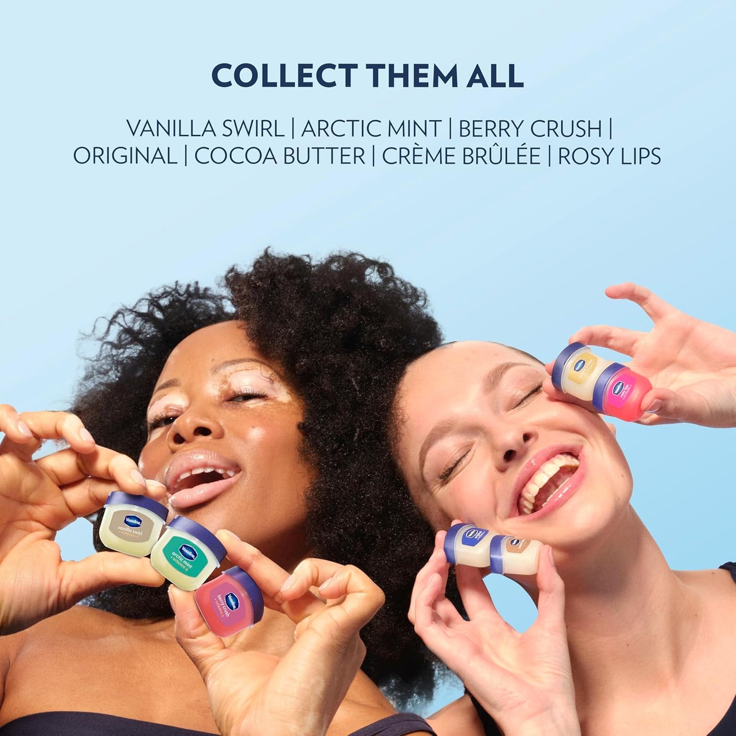 Vaseline Original Lip Balm Duo – Family-Safe Daily Lip Care for Playrooms, Bathrooms, and School Lockers, 0.5 oz