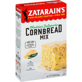 Zatarain's Cheddar Jalapeño Cornbread Mix – Crowd-Pleasing Brisket and Rib Side for Outdoor Cookouts, Authentic New Orleans Flavor