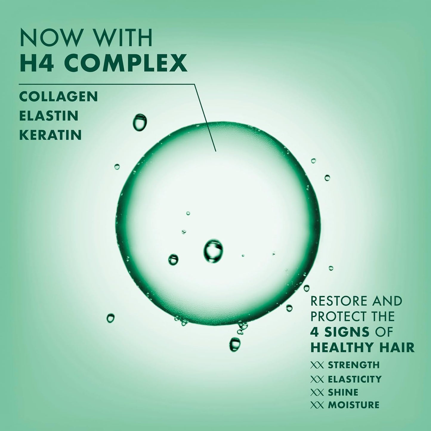 0% sulfates and 0% silicones for a clean, buildup-free formula