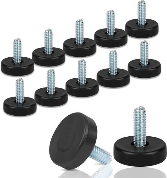 1/4"-20 inch coarse thread standard with alternate m6, m8, and 5/16"-18 variants