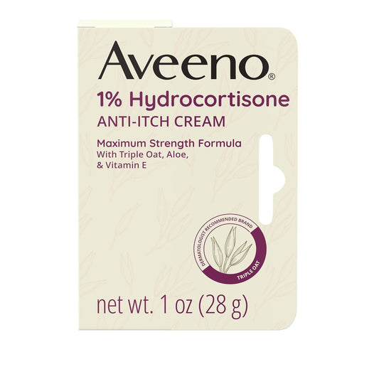 1% hydrocortisone — maximum otc strength for itch and inflammation relief