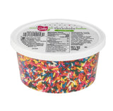 Cake Mate Rainbow Sprinkles – Visual Upgrade for Home Dessert Boards, Milkshakes, and Bakery-Style Treats, 10.5 oz Party Tub