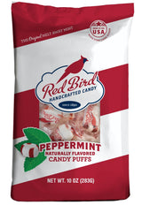 Red Bird Soft Peppermint Candy – Kid Friendly Breath Mints for Lunchboxes and Party Bowls, No Corn Syrup or Allergens