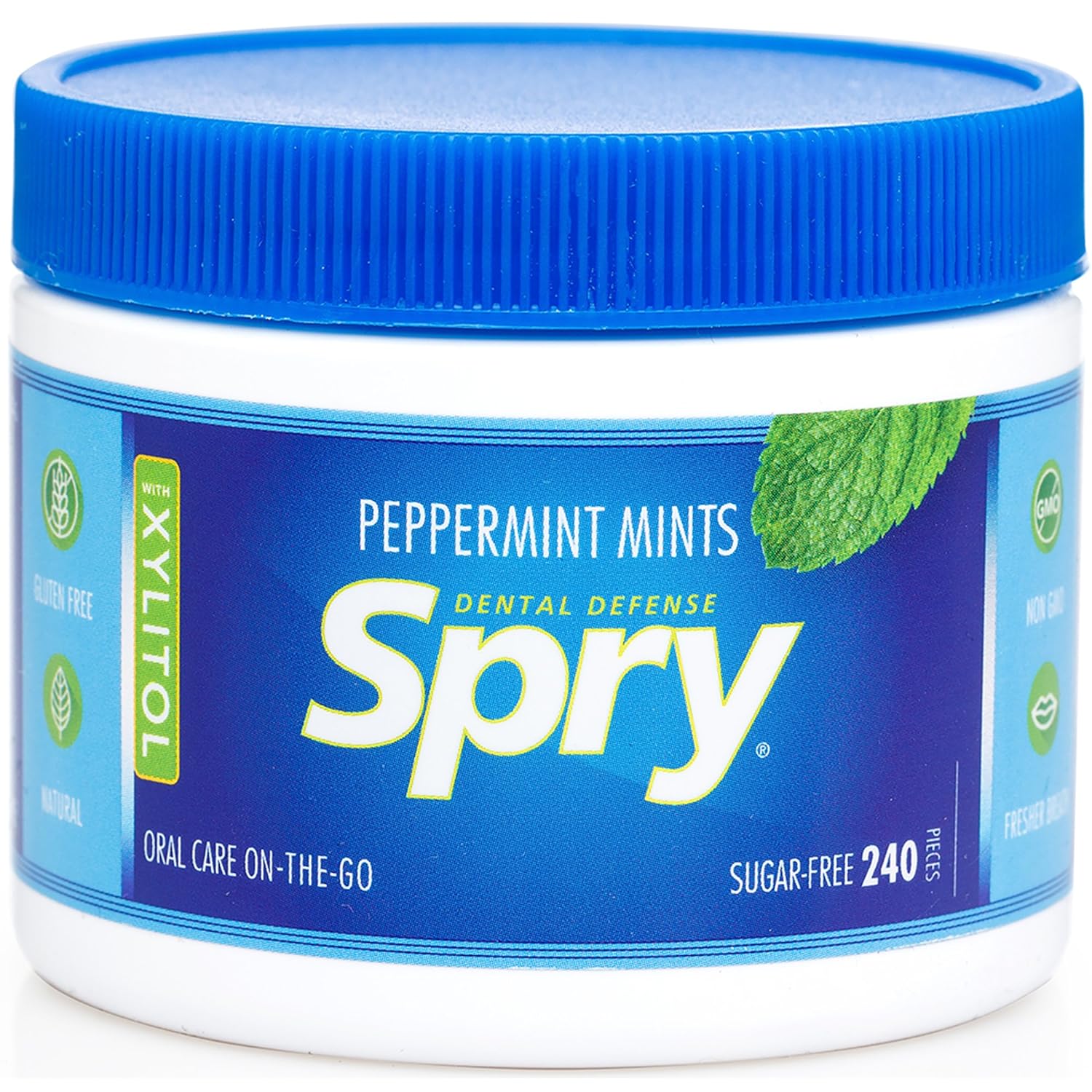 100% xylitol sweetener derived from plant fiber, no corn syrup or filler flow agents