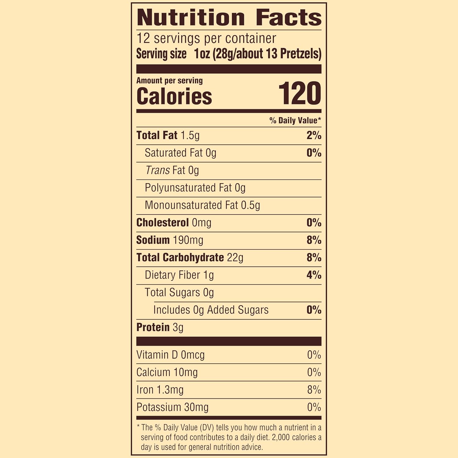 12-ounce resealable-style share bag available in single or 3-pack value size
