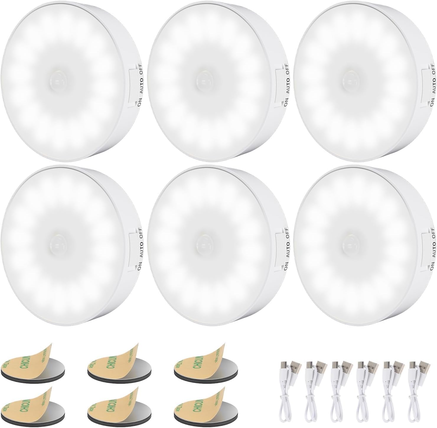 14 upgraded led beads with flicker-free, glare-free soft illumination