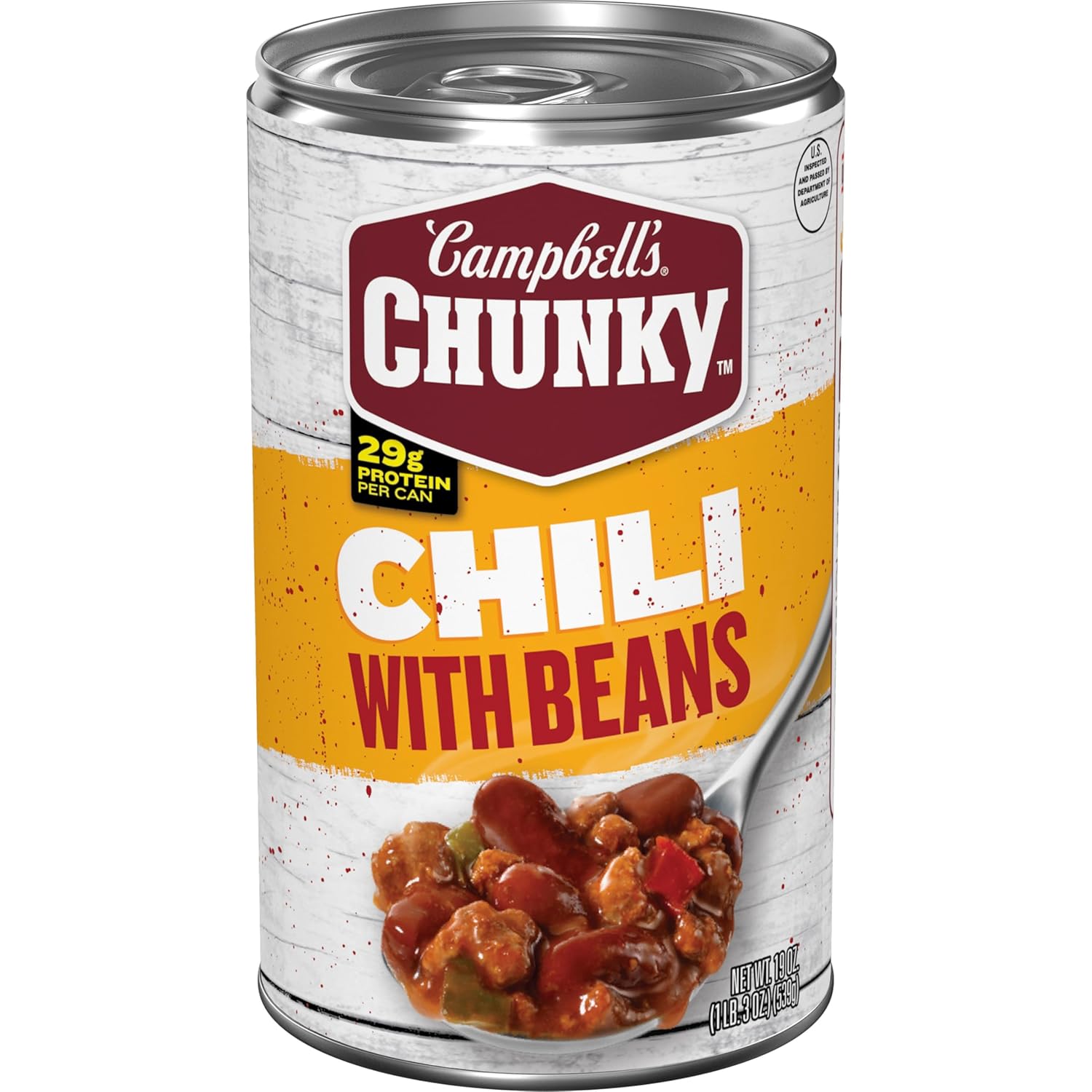 19 oz single-serve can providing a complete hearty portion