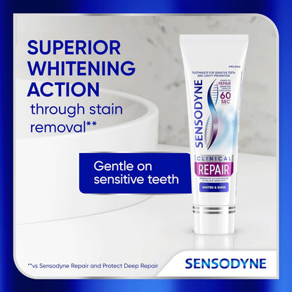 2.3 oz standard toothpaste tube with arctic mint flavor profile