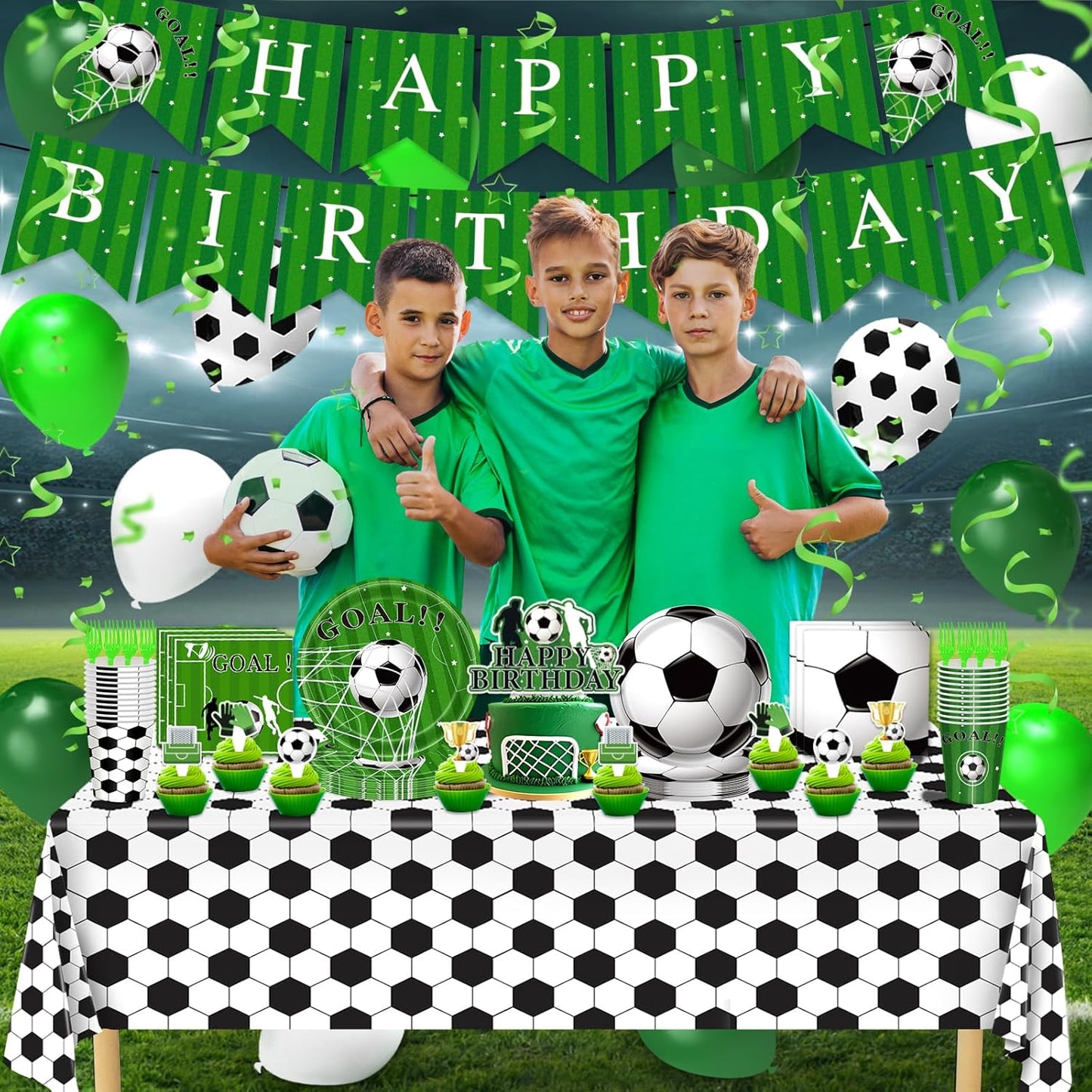 2 disposable tablecloths sized 137x274cm covering large party tables
