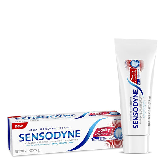 2-in-1 dual-action formula combining cavity protection and sensitivity relief